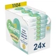 Дитячі вологі серветки Pampers Harmonie New baby 24 пачки х 46 шт (8006540815953) - зображення 1