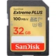 Карта памяти SanDisk 32GB SDXC class 10 Extreme PLUS (SDSDXWT-032G-GNCIN) - изображение 1