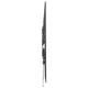 Кронштейн для ТВ AGN AGN80-460F фіксований/37"-80"/45 кг/max.VESA 600x400/Black - изображение 4