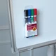 Маркер Axent набор для сухостираемых досок Comfort Grip 2 мм круглых 4 шт (2552-40-A) - изображение 4