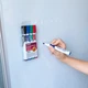 Маркер Axent набор для сухостираемых досок Comfort Grip 2 мм круглых 4 шт (2552-40-A) - изображение 5