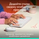 Мышка Logitech POP Mouse With Emoji Bluetooth Off-White (910-007411) - изображение 4