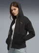 Толстовка на молнии женская Puma Her 63301101 XL Black (4069157655477) - изображение 1