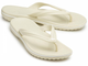 Жіночі в'єтнамки Крокбенд Бежеві Crocs Crocband Flip Flop Bone (38-39, бежевий) - зображення 2