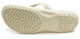 Жіночі в'єтнамки Крокбенд Бежеві Crocs Crocband Flip Flop Bone (38-39, бежевий) - зображення 5