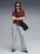 Футболка хлопковая женская Puma Essentials Elevated 68810296 S Ruby Shimmer (4069157657914) - изображение 3