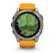 Смарт-часы GARMIN Fenix 8 51mm AMOLED Sapphire Titanium w. Spark Orange/Graphite Silicone Band (010-02905-10/11/53) - изображение 6
