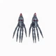 Сережки Aida de Muerte SETA Decor 25-561SL-RD - зображення 1