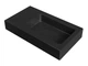Умивальник підвісний Luxor Mono 80 L Black - зображення 3