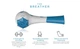 Тренажер для легких Breather Medium Голубой - изображение 4