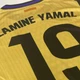 Форма футбольна дитяча ФК "Барселона" №19 Lamine Yamal 164 (11 років) гірчичний із чорним - зображення 6