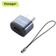 Адаптер Essager Soray OTG Micro Female to Type-C Male Grey (EZJMC-SRC0G) - изображение 1