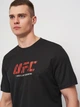 Футболка спортивная длинная мужская UFC UFCYE35081 M Черная (3609088140010) - изображение 4