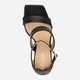 Женские босоножки кожаные Calvin Klein 600745072 39 24.5 см Черные (1159837688) - изображение 5