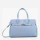 Сумка шоппер женская из натуральной кожи Regina Notte Tote 4020 Васильковая (RN2000000271712) - изображение 1