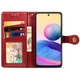 Шкіряний чохол-книжка GETMAN Gallant (PU) для Samsung Galaxy A17 4G/5G Червоний - зображення 3
