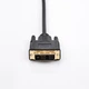 Кабель Prologix Premium HDMI - DVI V 1.3 (M/M), Single Link, 18+1, 0.5 м, Black (PR-HDMI-DVI-P-01-30-05m) - зображення 5