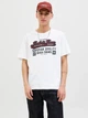 Футболка хлопковая мужская Jack & Jones 12279535 L Cloud Dancer (5715717520752) - изображение 1