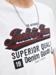 Футболка хлопковая мужская Jack & Jones 12279535 L Cloud Dancer (5715717520752) - изображение 5