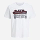 Футболка хлопковая мужская Jack & Jones 12279535 L Cloud Dancer (5715717520752) - изображение 7