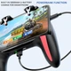 Бездротовий геймпад тригер для смартфонів Union PUBG Mobile H10 з вентилятором і напальчниками (R-3310) - изображение 10