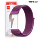 Ремешок для Xiaomi Amazfit GTS 4 / GTS 4 mini нейлоновый / 20 мм Сливовый - изображение 2
