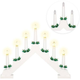 Świecznik adwentowy Springos CL0859 LED 7 świec Biały (5907719426815) - obraz 9