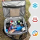 Термосумка Trizand 40 л сумка холодильні 47 x 28,5 x 30 см + 2 акумулятор холоду (23843) - зображення 3