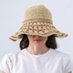 Шляпа женская вязаная LuckyLOOK Банбери 57 Бежевый 819-269 - изображение 2