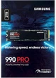 Накопитель SSD 2ТB Samsung 990 PRO M.2 2280 PCIe 4.0 x4 NVMe V-NAND MLC (MZ-V9P2T0BW) - изображение 5