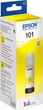 Контейнер с чернилом Epson 101 для Eco Tank L4160/L6160/L6170/L6190 70 мл Yellow (C13T03V44A) - изображение 1