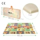 Дитячий термокилимок Nils Fun MD04 Zoo (195 x 180 см) складаний — Двосторонній розвиваючий килимок XPE для повзання та ігор - зображення 6