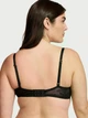 Бюстгальтер Victoria's Secret Rose Lace Push-Up Bra Black розмір 32B - зображення 3