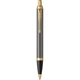 Шариковая ручка Parker IM Grey Lacquer GT BP - изображение 1