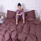 Пододеяльник MirSon 143х210 Satin Stripe 30-0006 Dark Brown (2200005249581) - изображение 8
