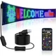 Гибкий LED экран Wi-Fi RGB 192×1330 мм с управлением через приложение, IP65, USB - изображение 2