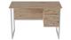 Комп'ютерний стіл Ferrum-decor Гаррі 75x120x60 білий ДСП Дуб Сан-Марино 32мм (FRD-104058) - зображення 4