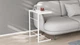 Столик приставний Террі Ferrum-decor 650x440x330 Білий метал ДСП Біле 16 мм (FRD-104655) - зображення 8