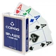 Пластикові гральні карти Copag 4 Colour Jumbo Index синя - зображення 1