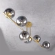 Люстра потолочная с шарами на 6 плафонов Е27 Sneha (9969416207/6 GOLD) - изображение 5