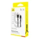 Кабель Baseus Dura Series Fast Charging Cable USB to Type-C 60W 2m Gold+Black (P10377802U01-02) - изображение 2