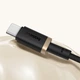 Кабель Baseus Dura Series Fast Charging Cable USB to Type-C 60W 2m Gold+Black (P10377802U01-02) - изображение 7