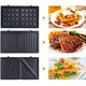 Мультимейкер Tecro TMM-201BS вафельница 3in1 сменные формы 750W - изображение 6