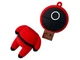 Флешка Wibrand 16 GB Squid Game Red (WI2.0/SG16R) - изображение 3