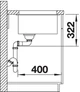 Мойка кухонная Blanco - 523542 SUBLINE 700-U LEVEL - изображение 4