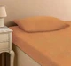 Простынь махровая на резинке с наволочками Anisa, персиковая (160х200+30 см) - изображение 2