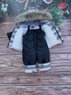 Комбінезон з курткою зимовий дитячий Look Пухнастик смужки 80-86 см - зображення 2