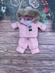 Детский комбинезон с курткой зимний Look розовый однотон 80-86 см - изображение 3