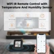 Wi-Fi пульт керування розумним будинком IR Remote Control з датчиком вологості та температури чорний - зображення 2