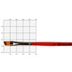 Кисть синтетика угловая Kolos Carrot 1097A, №2, короткая ручка - изображение 1